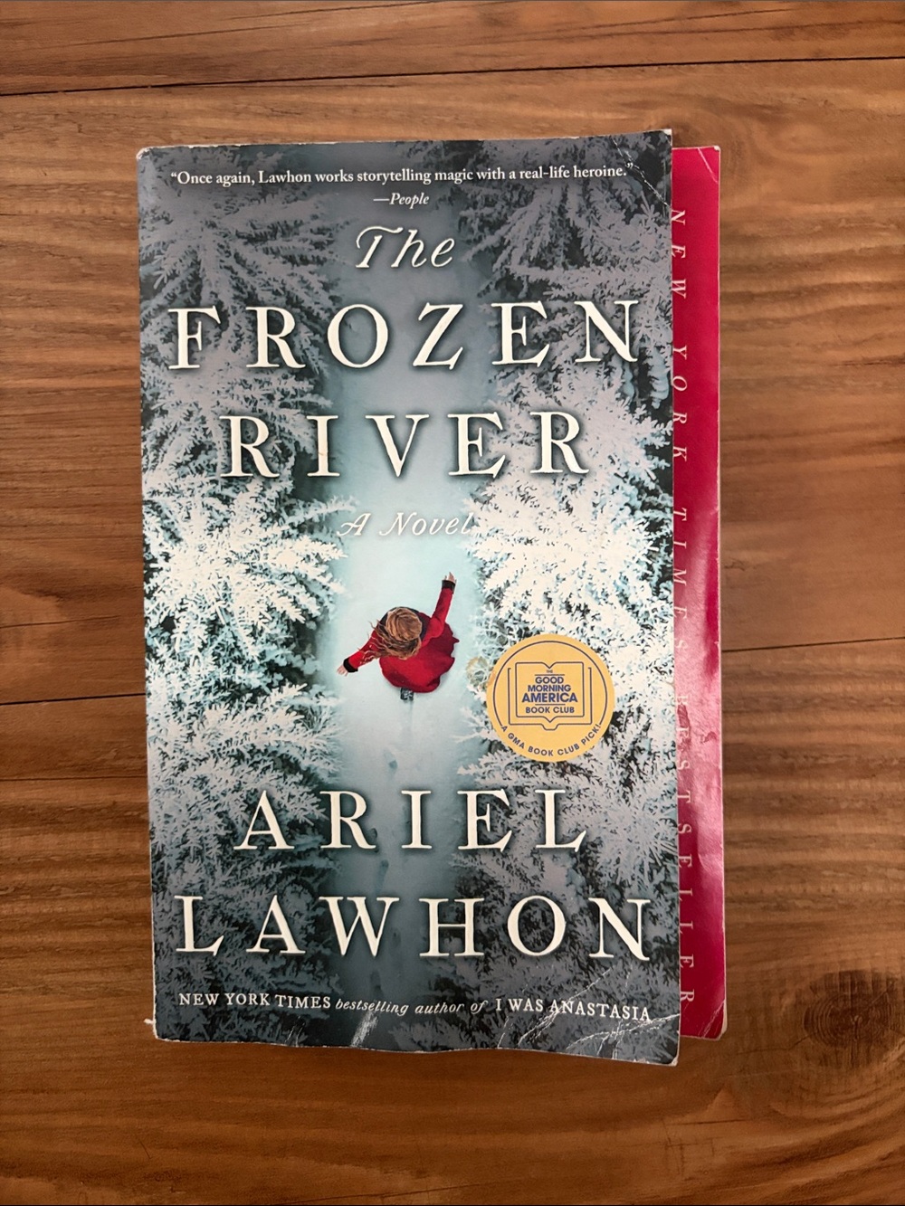 The Frozen River by Ariel Lawhon - Blue & White Cover